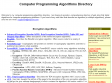 Computer Programming Algorithms Directory