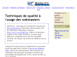 W3C QA - Techniques de qualité pour le Web